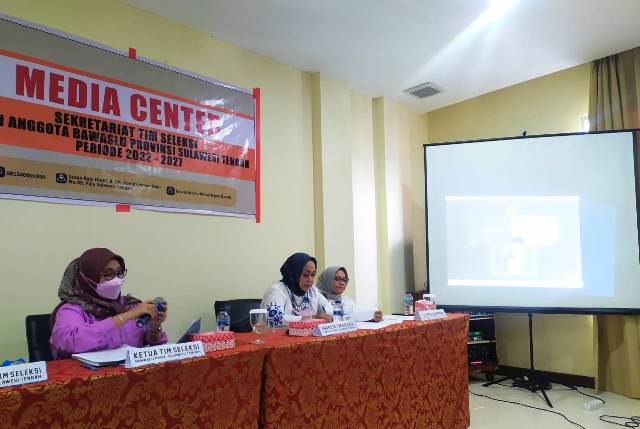 Ketua Timsel Timsel Calon Anggota Bawaslu Sulteng