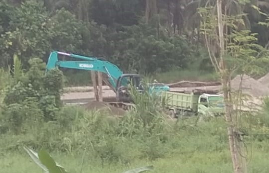 Galian C di Basidondo Desa Basi Kabupaten Tolitoli