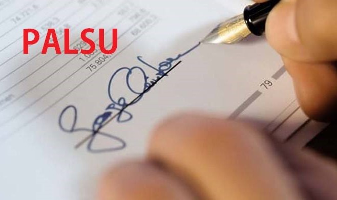 Pemalsuan TTD2 CV Akai Jaya Motor