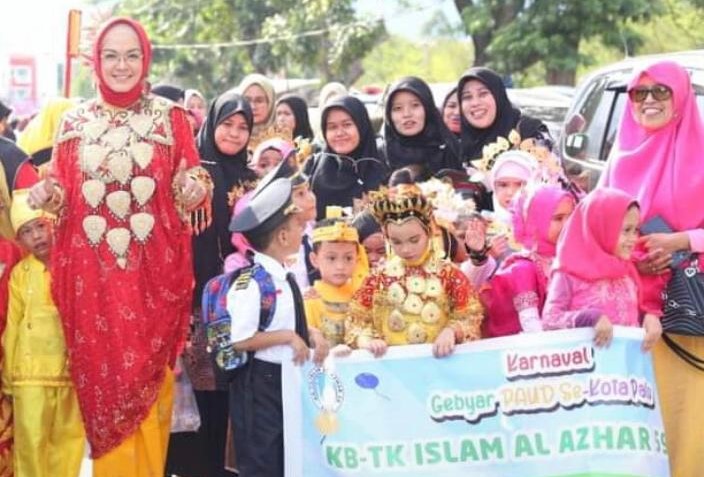 Karnaval Paud TK Islam Al Azhar 59 Palu
