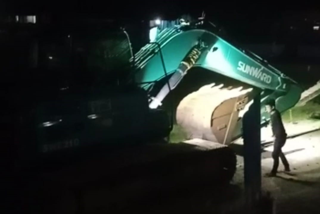 Polres Tertibkan PETI Tabong PETI Sungai Tabong