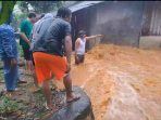 Banjir di Morut Morowali Utara
