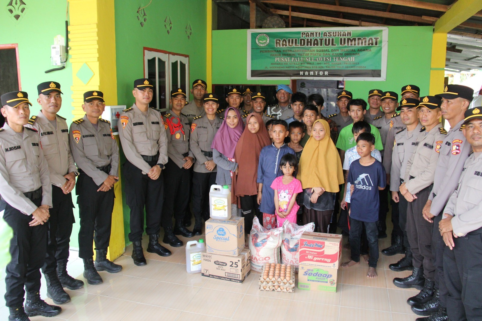 Siswa SIP Angkatan 52 Polda Sulteng