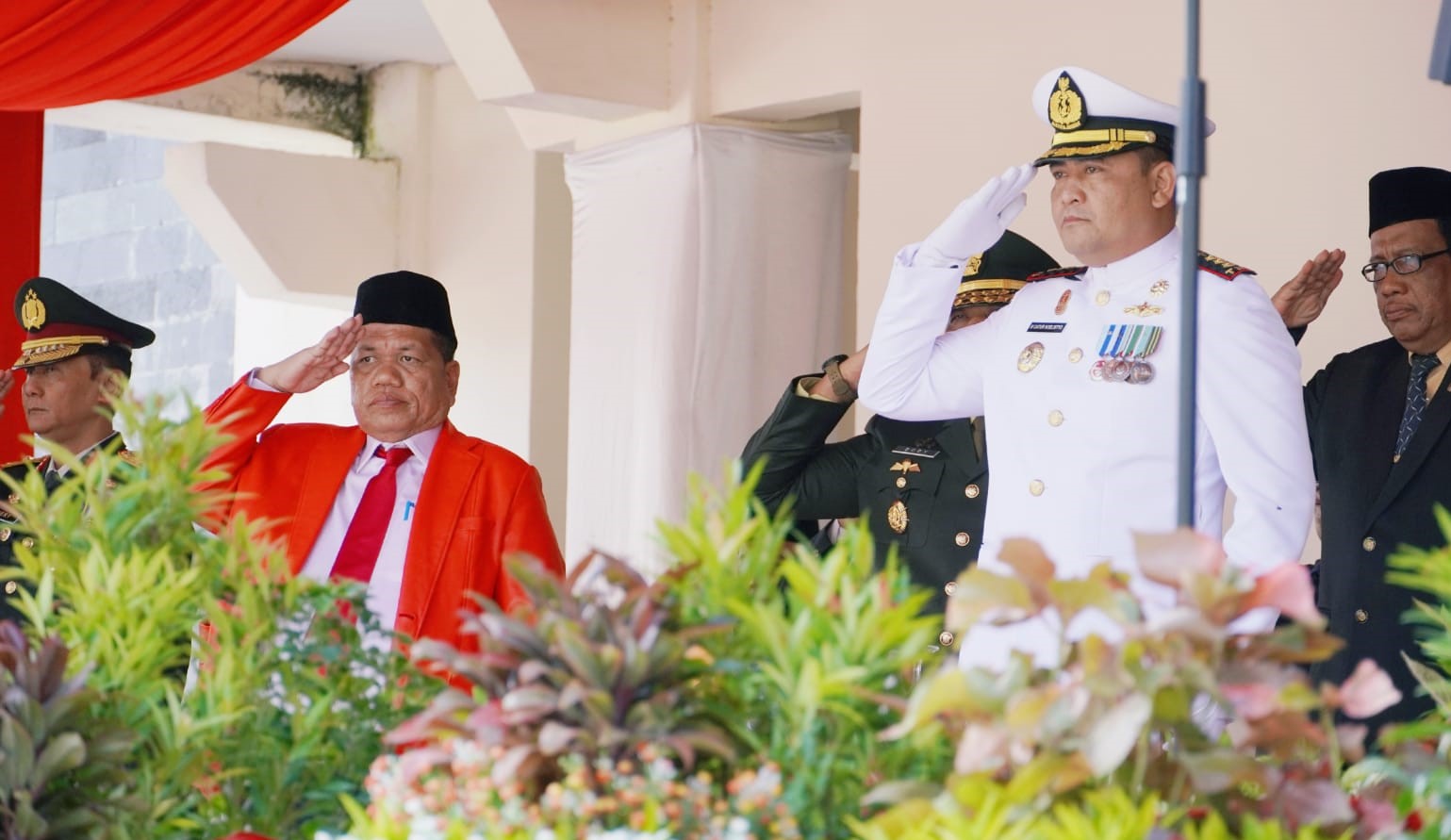 Peringatan HUT Bhayangkara Muharrah Nurdin