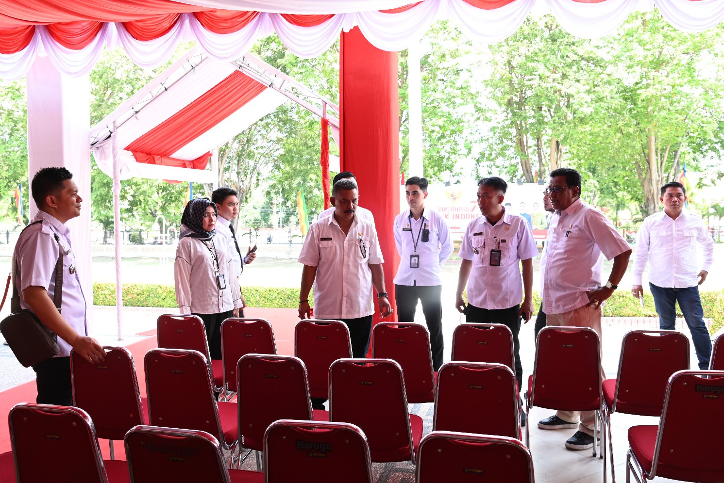 Final Check Upacara Upacara Kemerdekaan