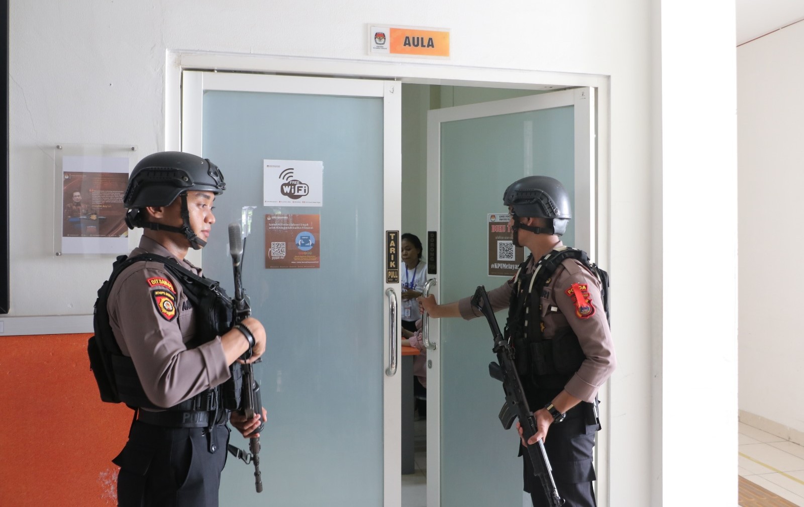 Satgas Polda Sulteng KPU Sulteng