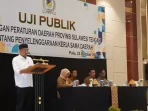 Uji Publik DPRD Sulteng
