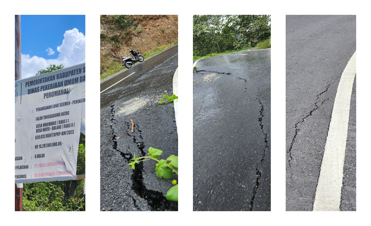 Jalan Ruas Tanggarawa Batas