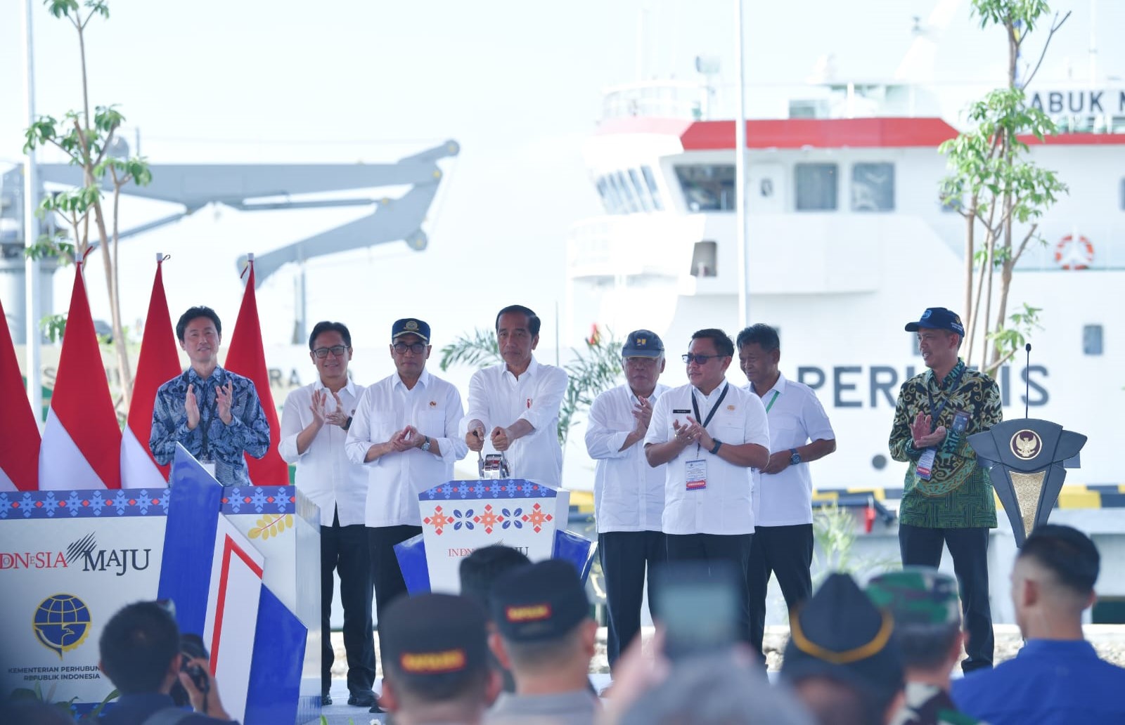 Peresmian Pelabuhan Donggala Pelabuhan Wani dan Pantoloan
