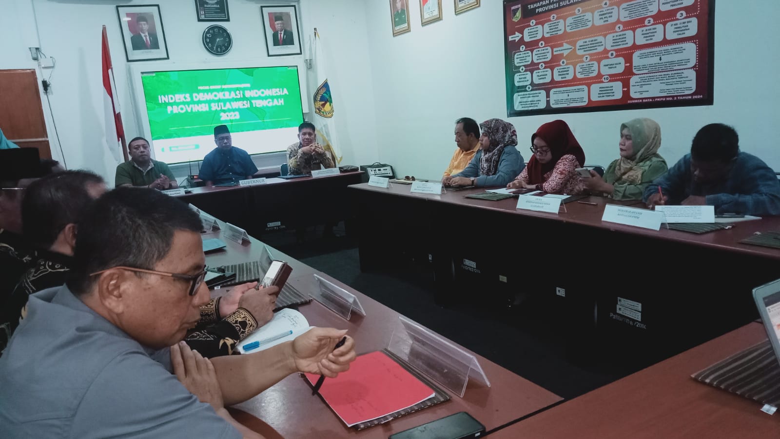 Skor IDI Indeks Demokrasi Indonesia di Sulteng