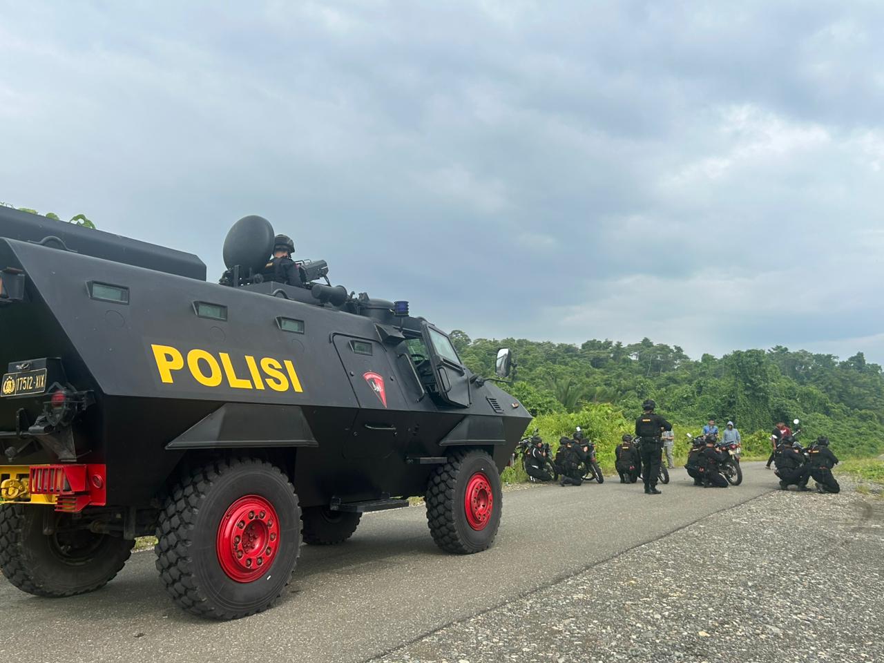 Brimob Polda Sulteng